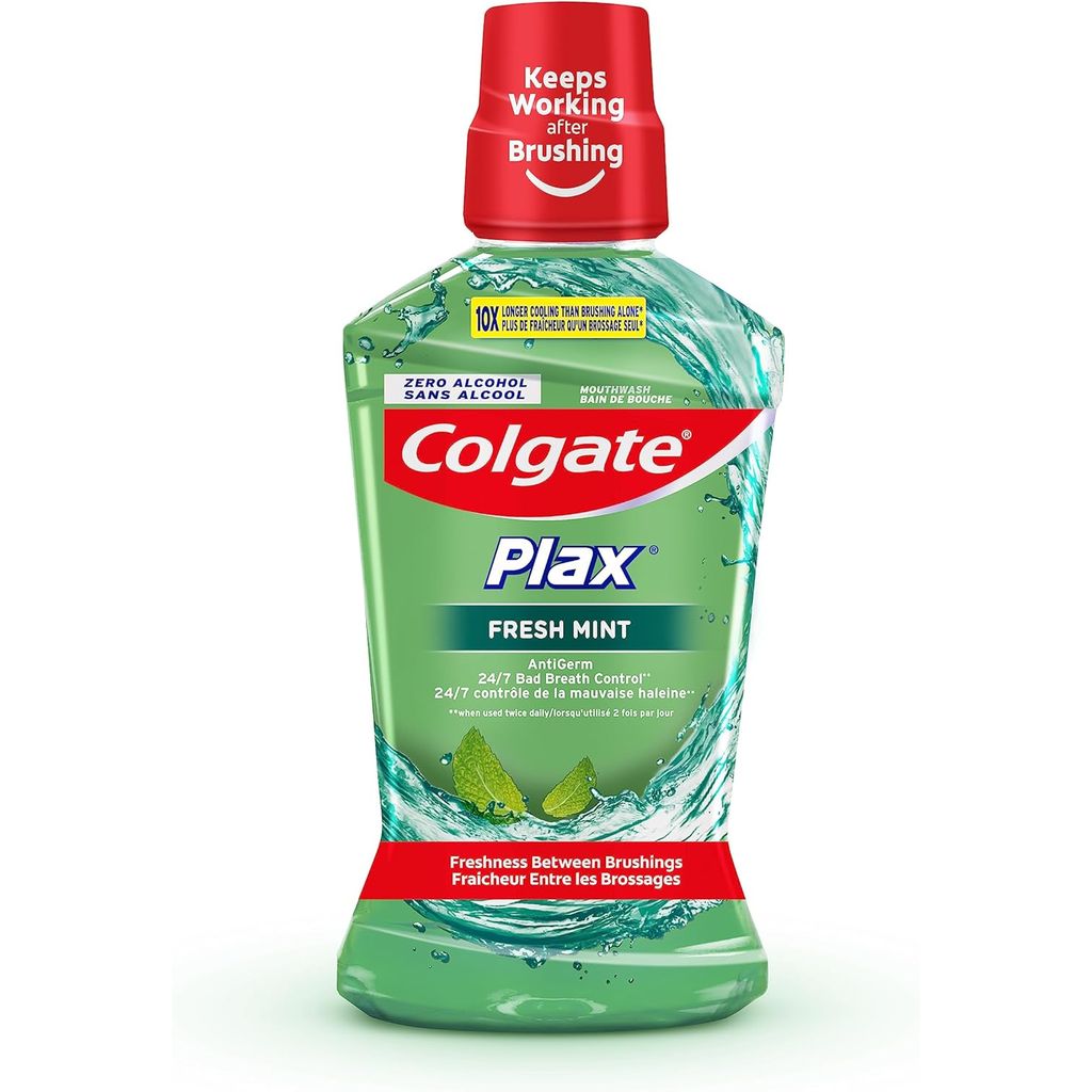 Colgate Plax Mouthwash, Fresh Mint, 500ml