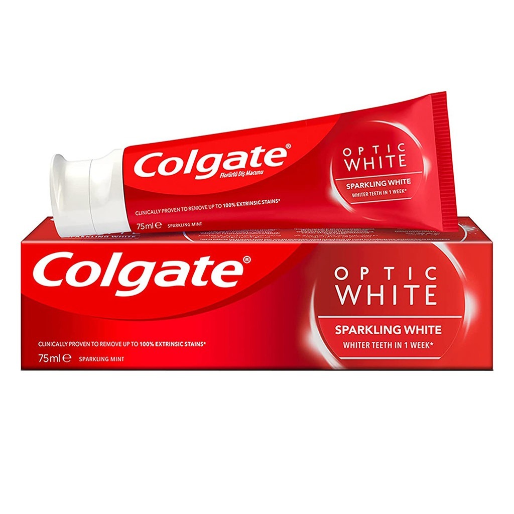 Colgate Optic White Sparkling White Teeth Whitening Toothpaste 75 ml
