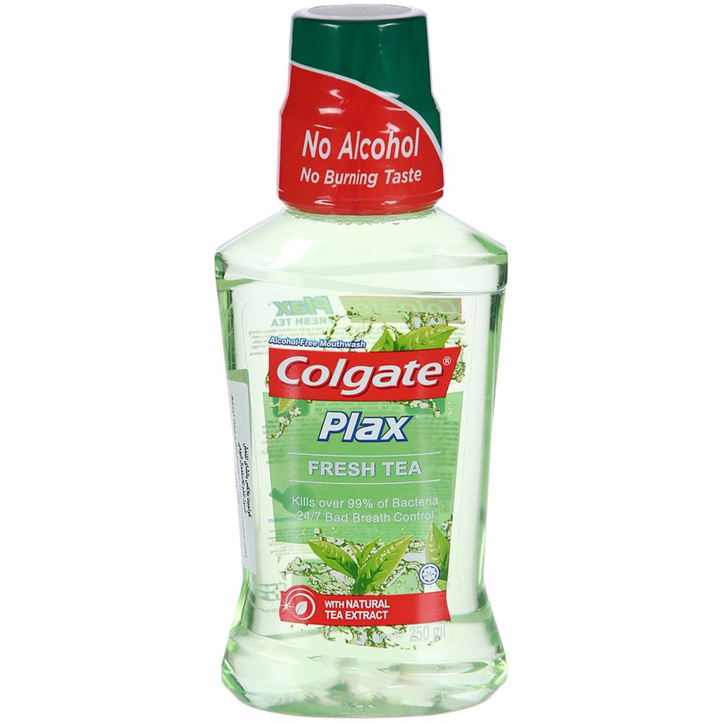 Colgate Plax Mouthwash, Fresh Tea, 250ml