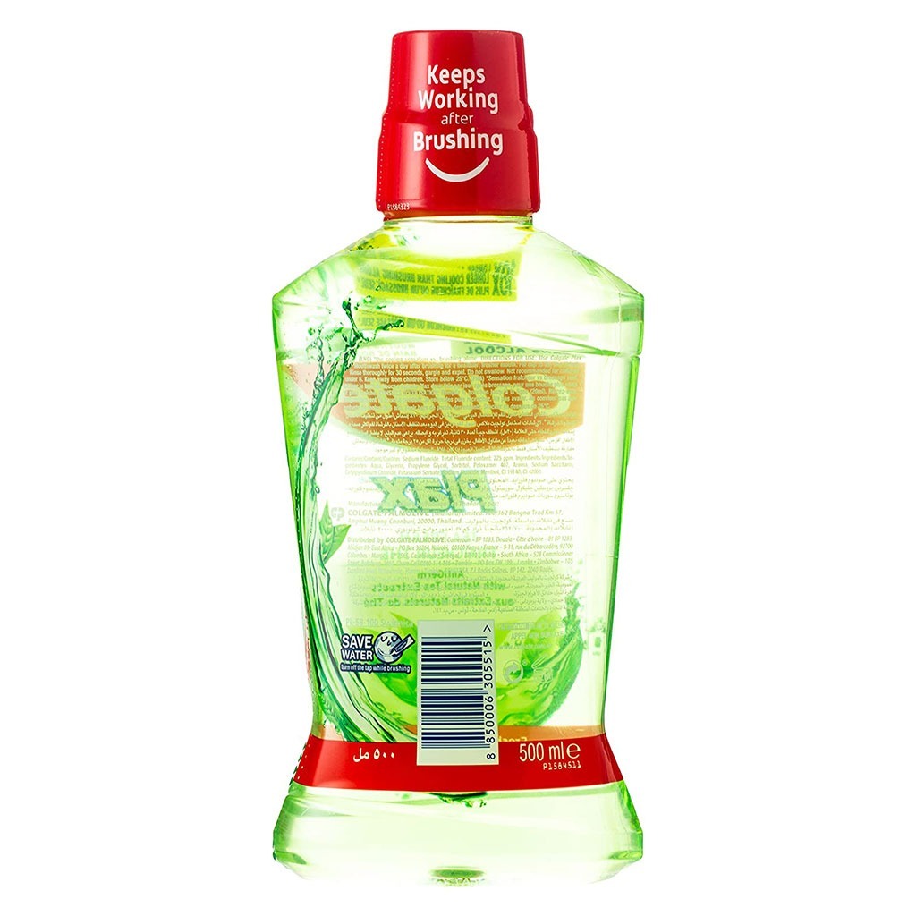 Colgate Plax Fresh Tea Mouthwash 500ml