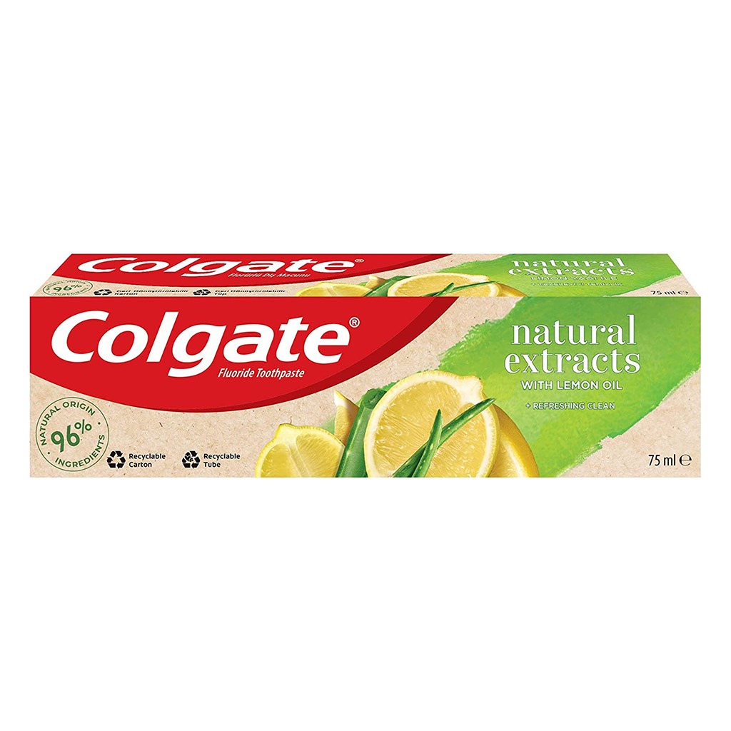 Colgate Natural Extracts Ultimate Fresh With Lemon And Aloe Vera Toothpaste 75 ml