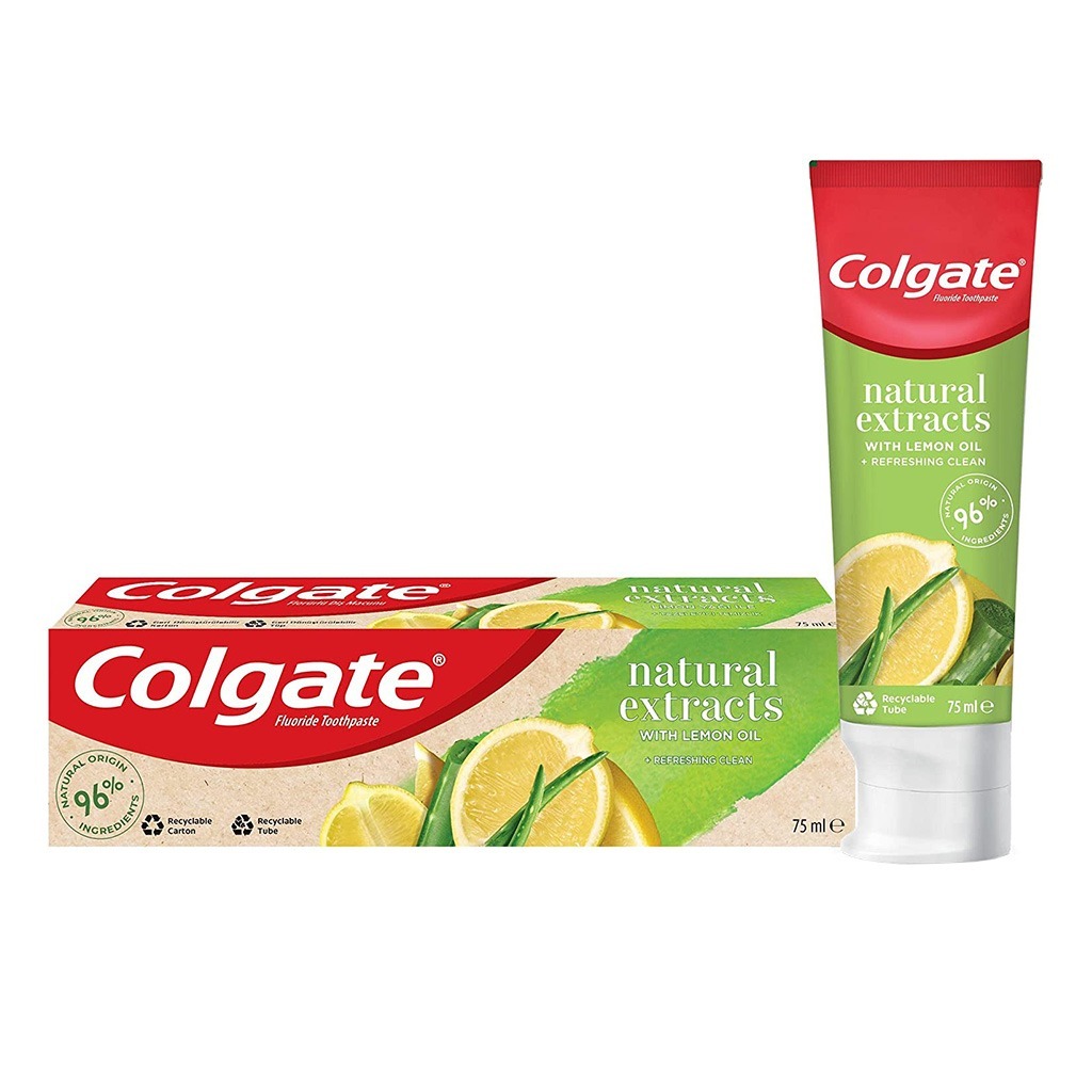 Colgate Natural Extracts Ultimate Fresh With Lemon And Aloe Vera Toothpaste 75 ml