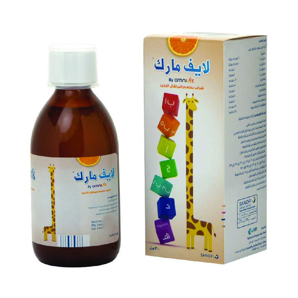 LIFE-MARK-WITH-IRON SYRUP 300 ML