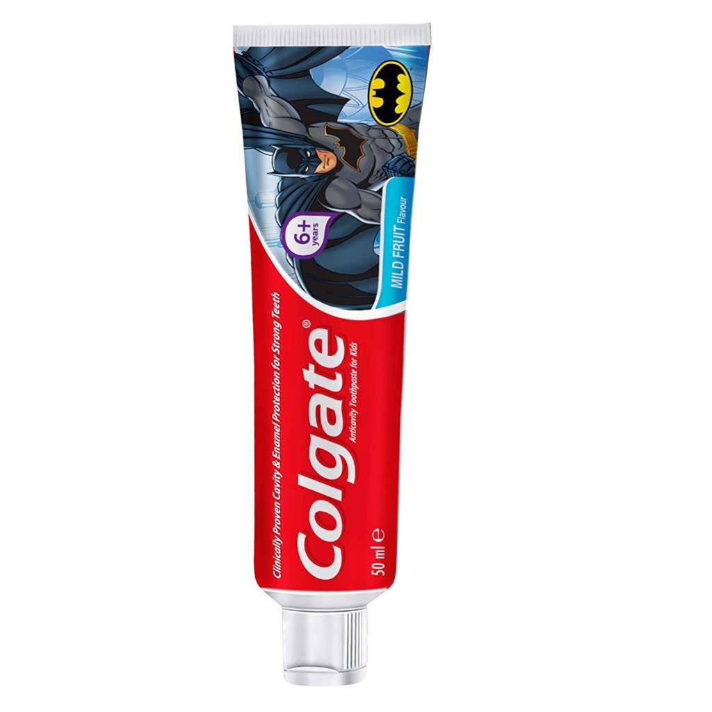 Colgate Kids Boys Fluoride Toothpaste 6+ Batman, 50 ml