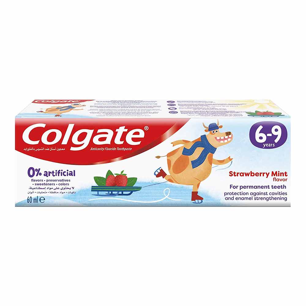 Colgate 6-9 Years Strawberry Mint Kids Toothpaste 60ml