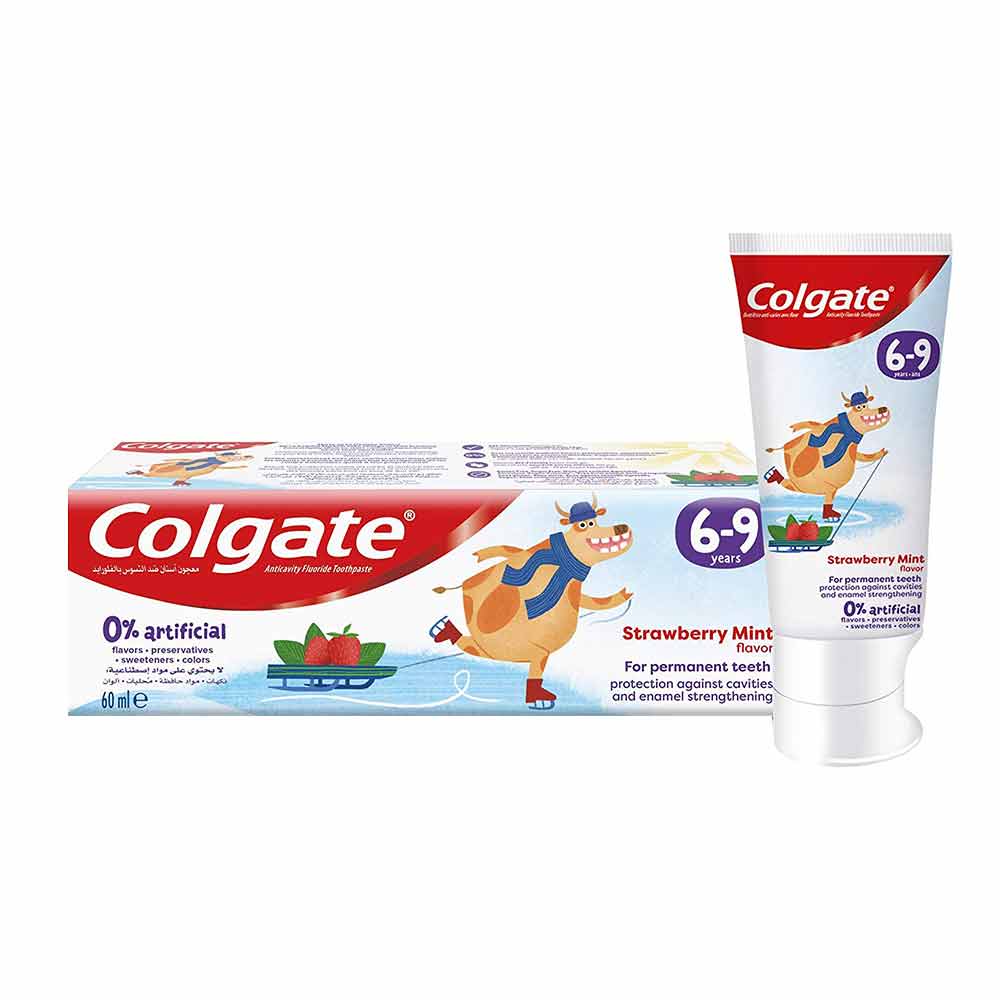 Colgate 6-9 Years Strawberry Mint Kids Toothpaste 60ml