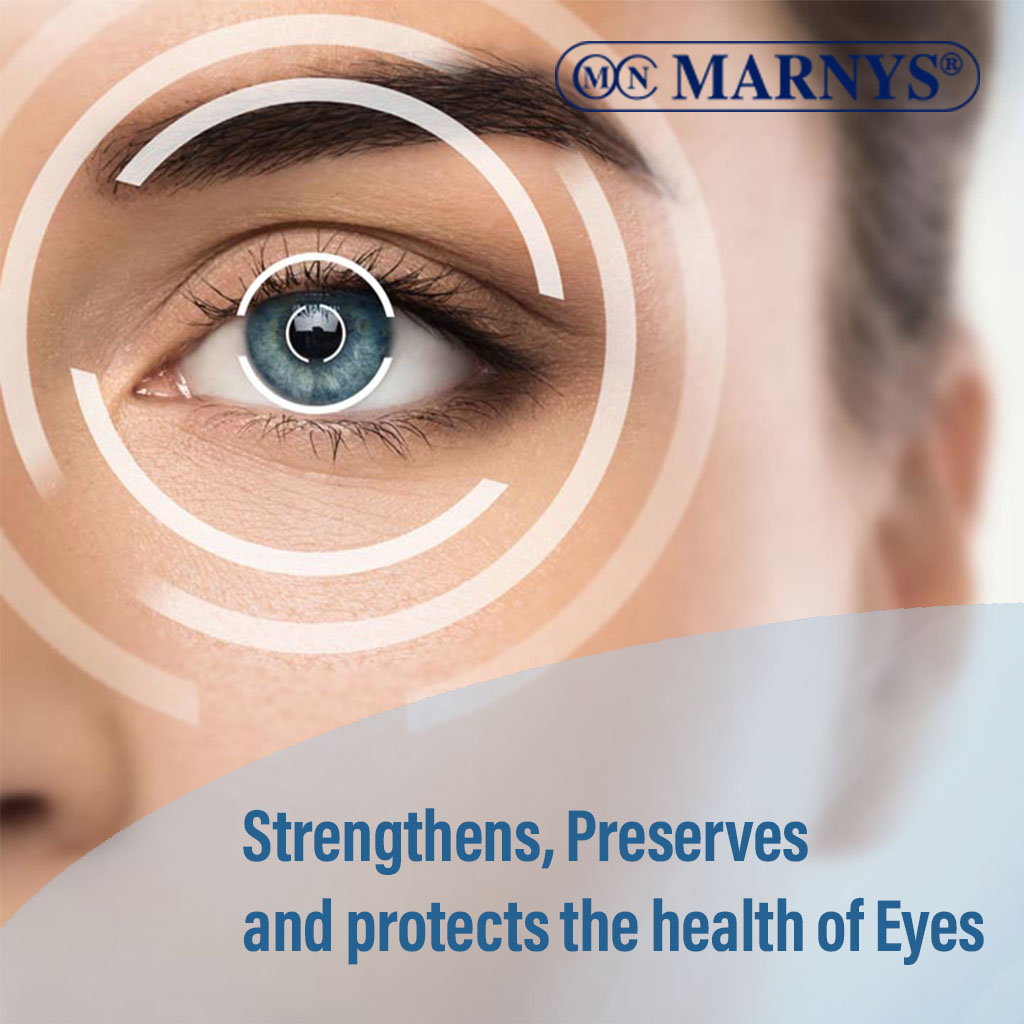 Marnys, Vision Help capsules, Nutritional support for eye health and vision, 30 capsules