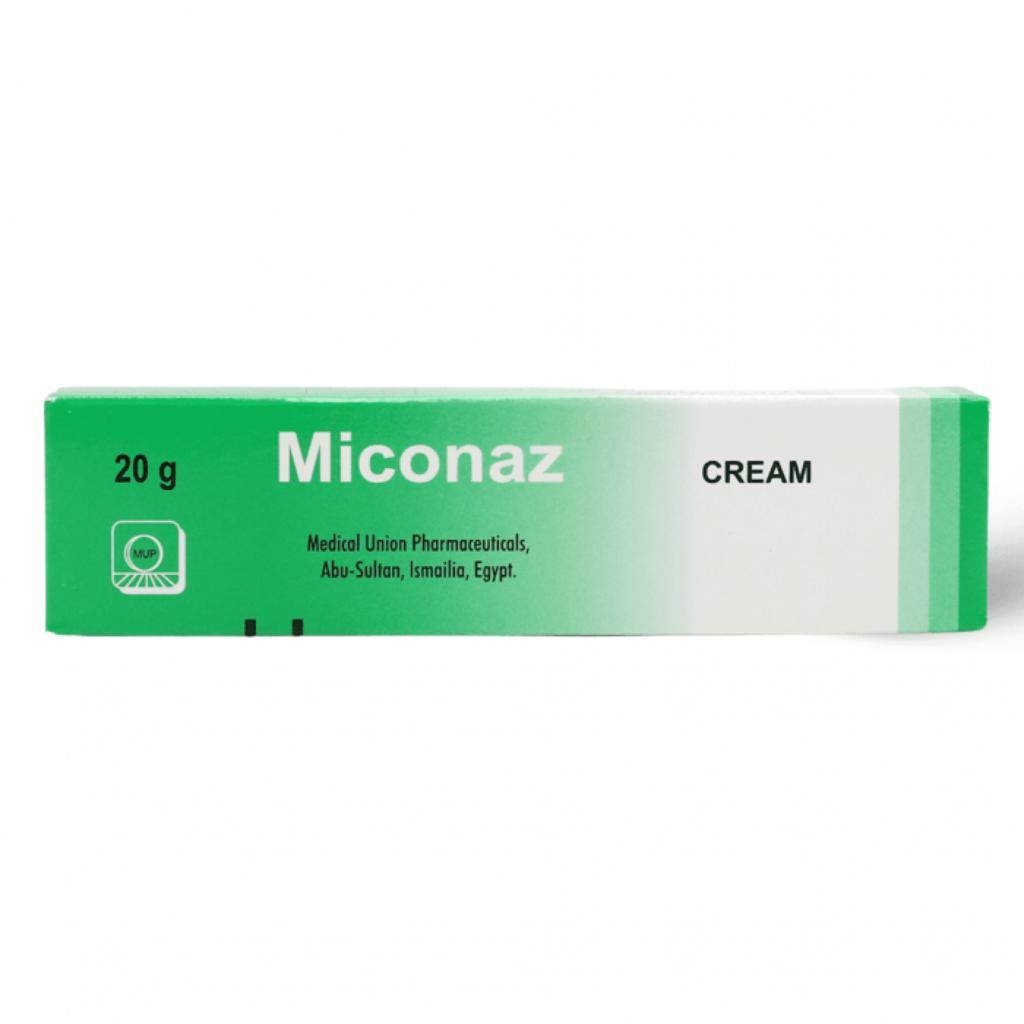 Miconaz, Miconazole Cream, Antifungal cream for skin infections, 20g