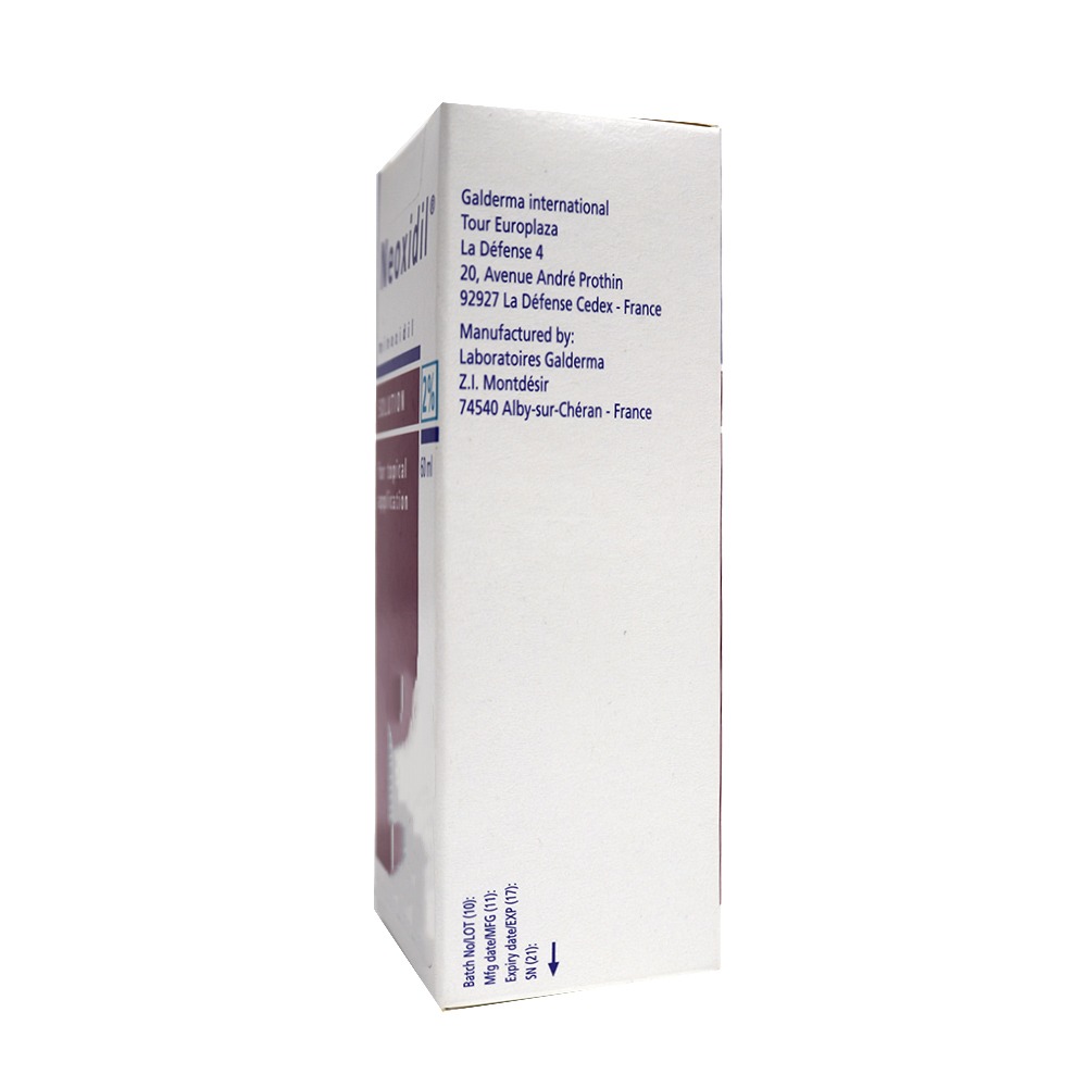 Neoxidil, 2 Solution, Hair regrowth treatment solution, 60ml