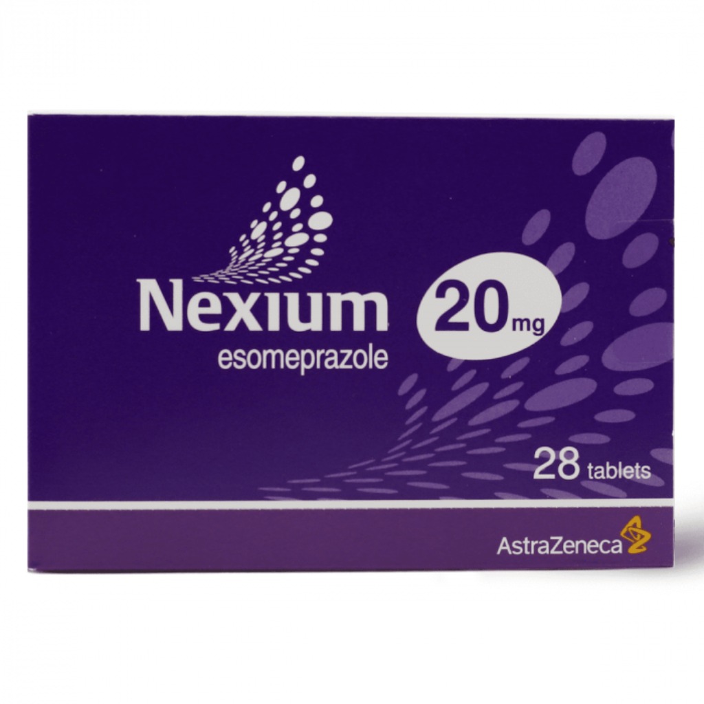 Nexium, 20mg Tablets, Acid reflux treatment, 28 tablets