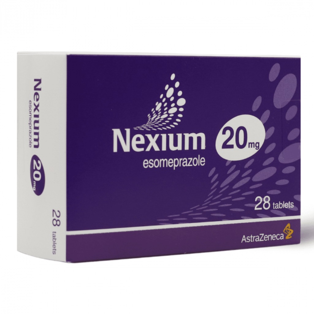 Nexium, 20mg Tablets, Acid reflux treatment, 28 tablets