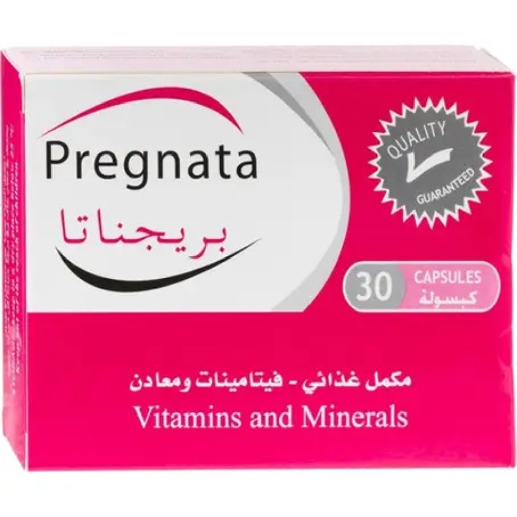 Pregnata, Multivitamin for Women, Complete daily vitamin support for women, 30 capsules
