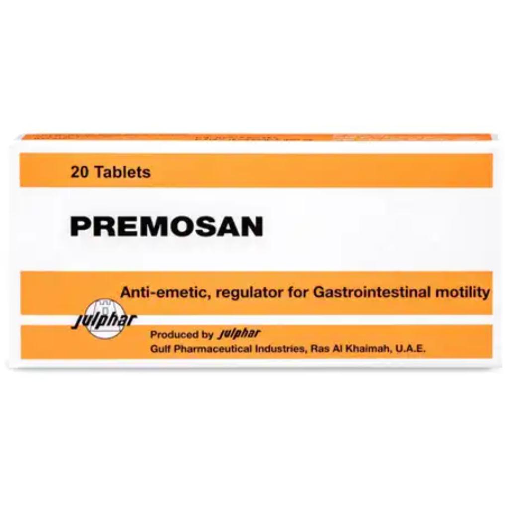 Premosan, 10mg Tablets, Oral antihistamine tablets for allergy symptom relief, 20 tablets