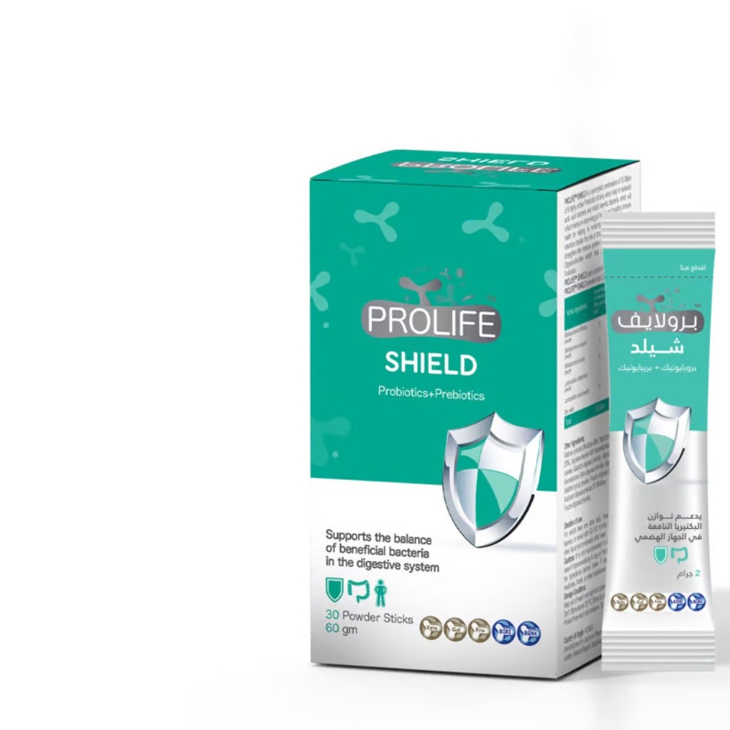 Prolife Shield, Probiotic Sachets, Supports digestive and immune health, 30 sachets