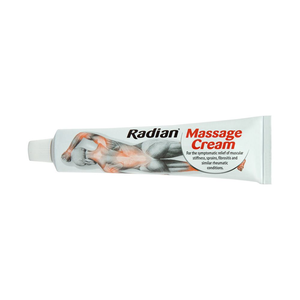 Radian, Massage Cream, Soothing cream for muscle relaxation and pain relief, 40g