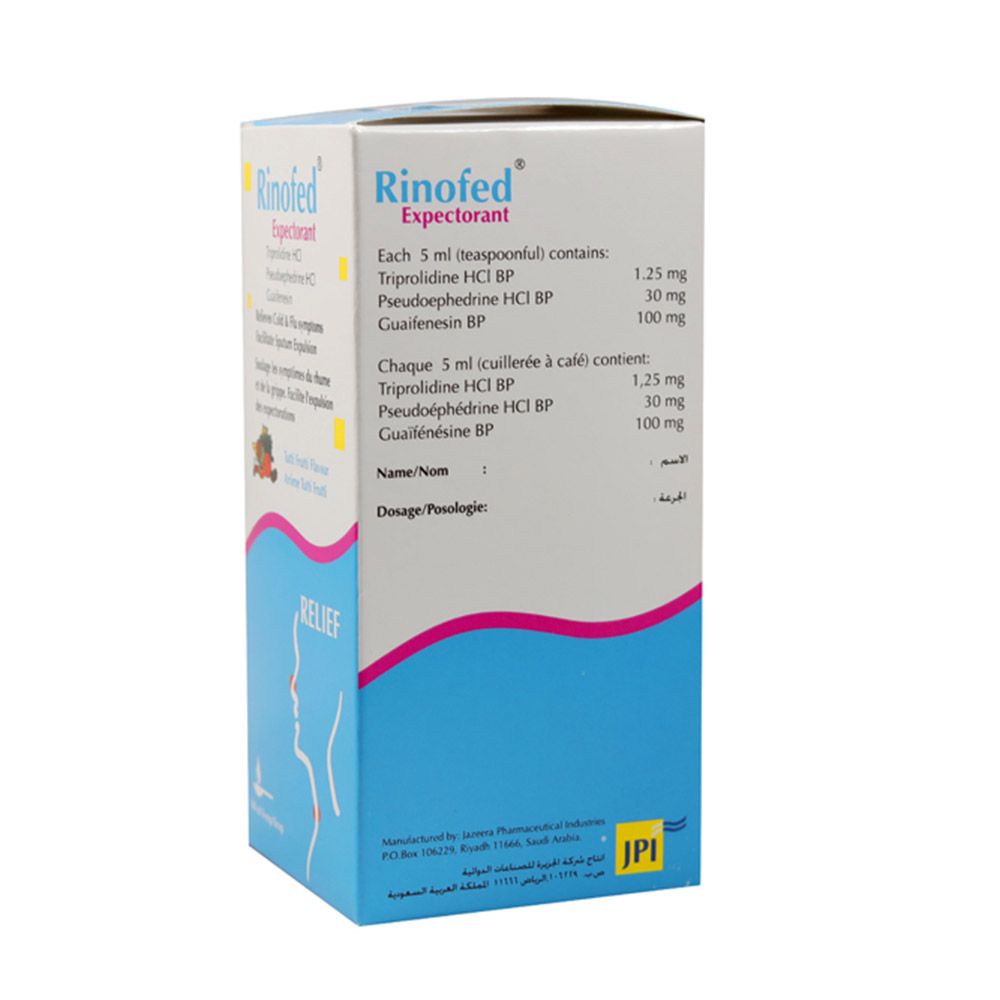 Rinofed Expectorant Syrup 100ml