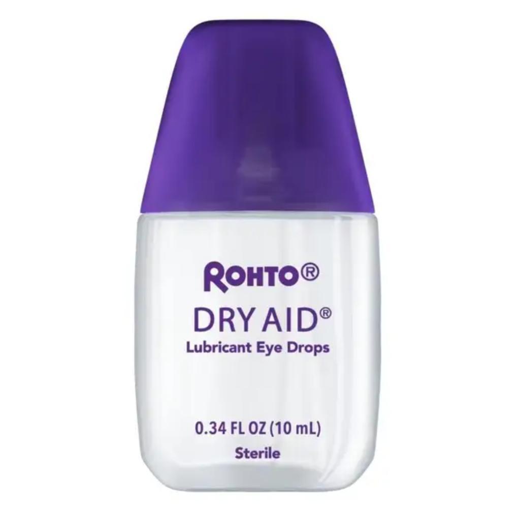 Rotho Dry Aid, Lubricant Eye Drops, Soothing eye drops for dry eyes, 10 ml