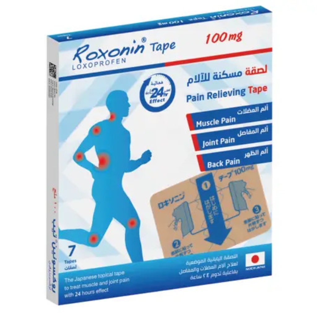 ROXONIN TAPE 100 MG 7 SHEETS
