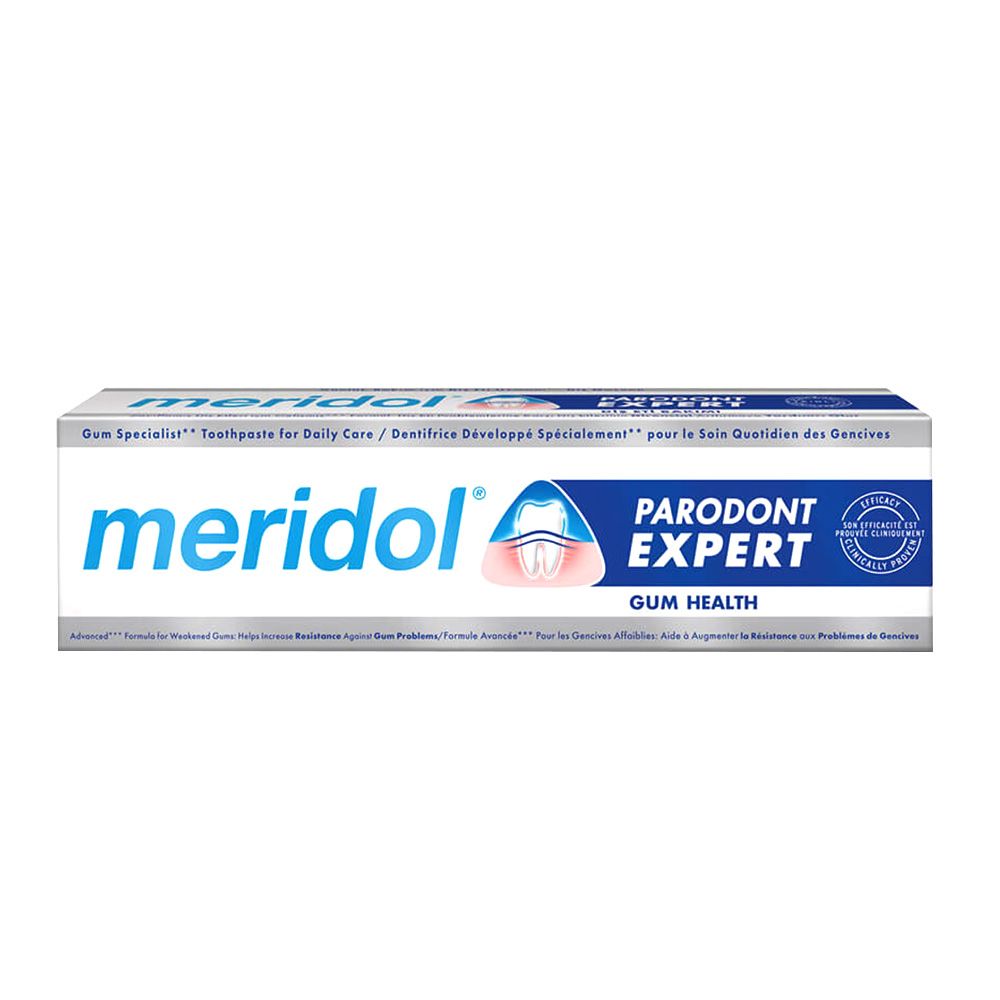 Meridol, Parodont Expert Gum Health Toothpaste, Toothpaste for gum protection and oral hygiene, 75ml