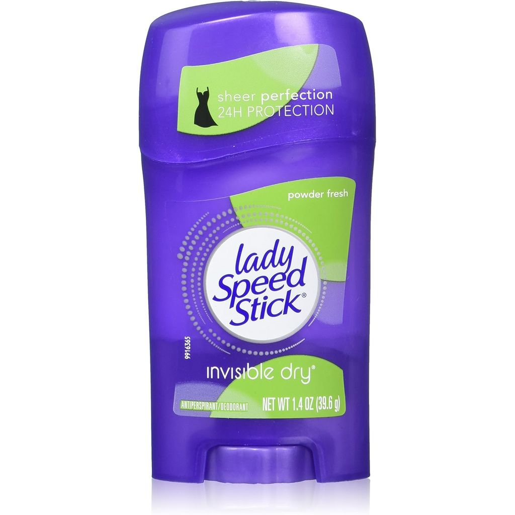 Lady Speed Stick, Invisible Dry antiperspirant stick, Long-lasting invisible dry protection antiperspirant, 40 g