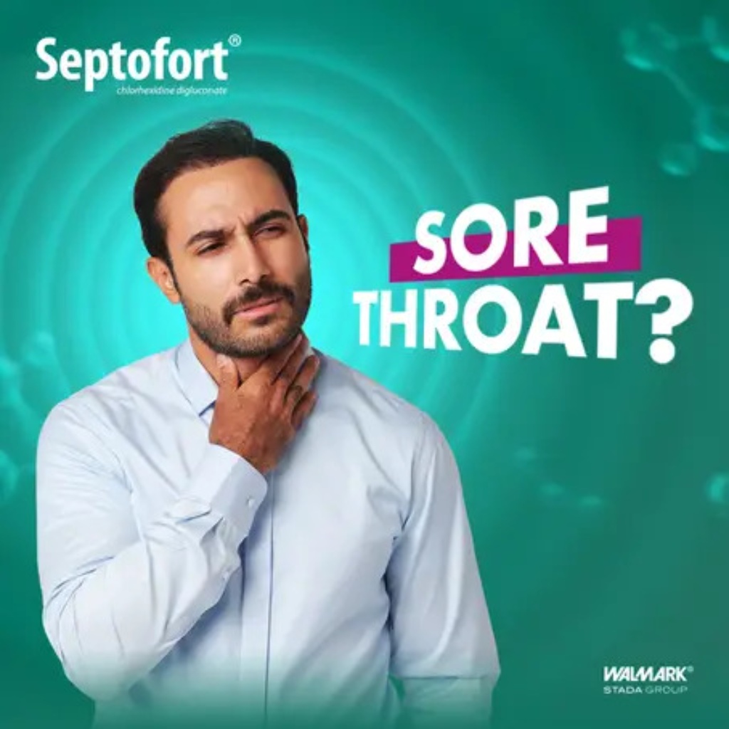 Septofort, Lemon lozenges, Soothing throat lozenges with vitamin C, 2mg