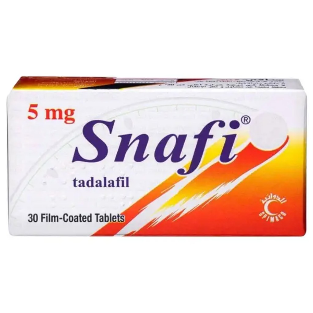 Snafi, Tadalafil 5mg tablets, Daily low-dose erectile dysfunction treatment, 5 mg