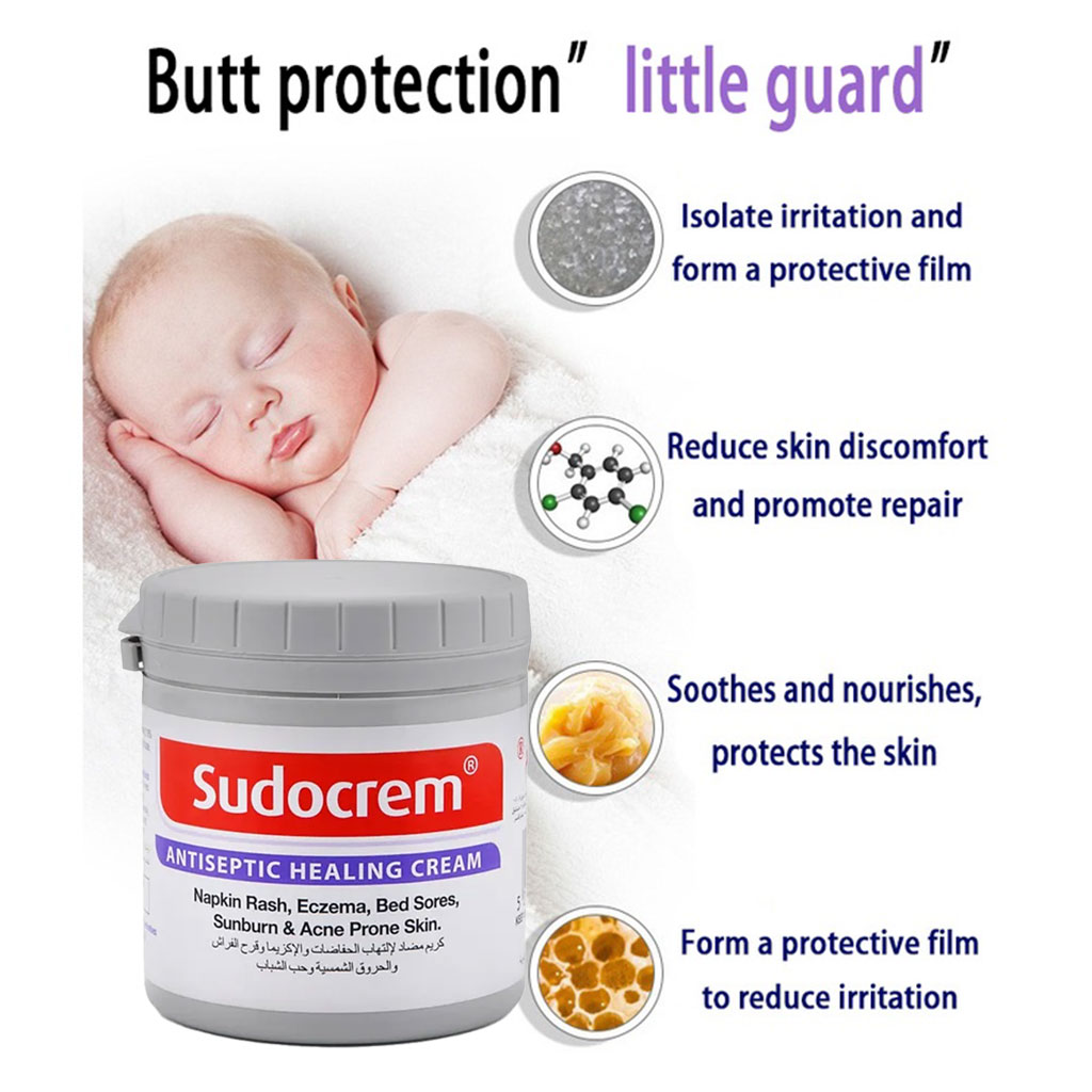 Sudocrem, Healing Cream, Multi-purpose soothing cream for skin irritation and rash, 250 g