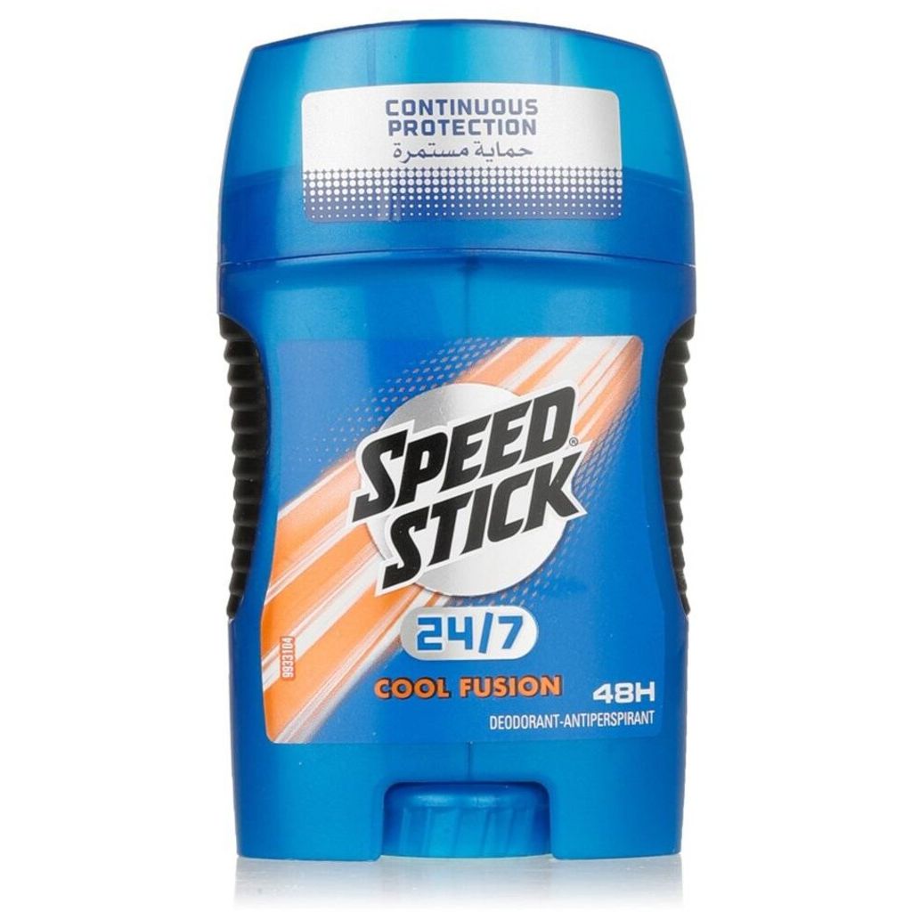 Speed Stick, 24/7 Antiperspirant Stick Cool Fusion, Long-lasting sweat and odor protection, 50g