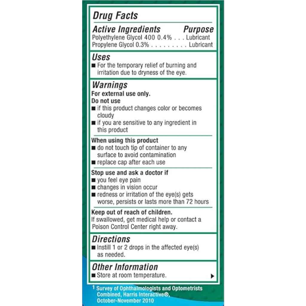 Systane, Lubricant Eye Drop, Soothing eye drops for dry eye relief, 15 ml