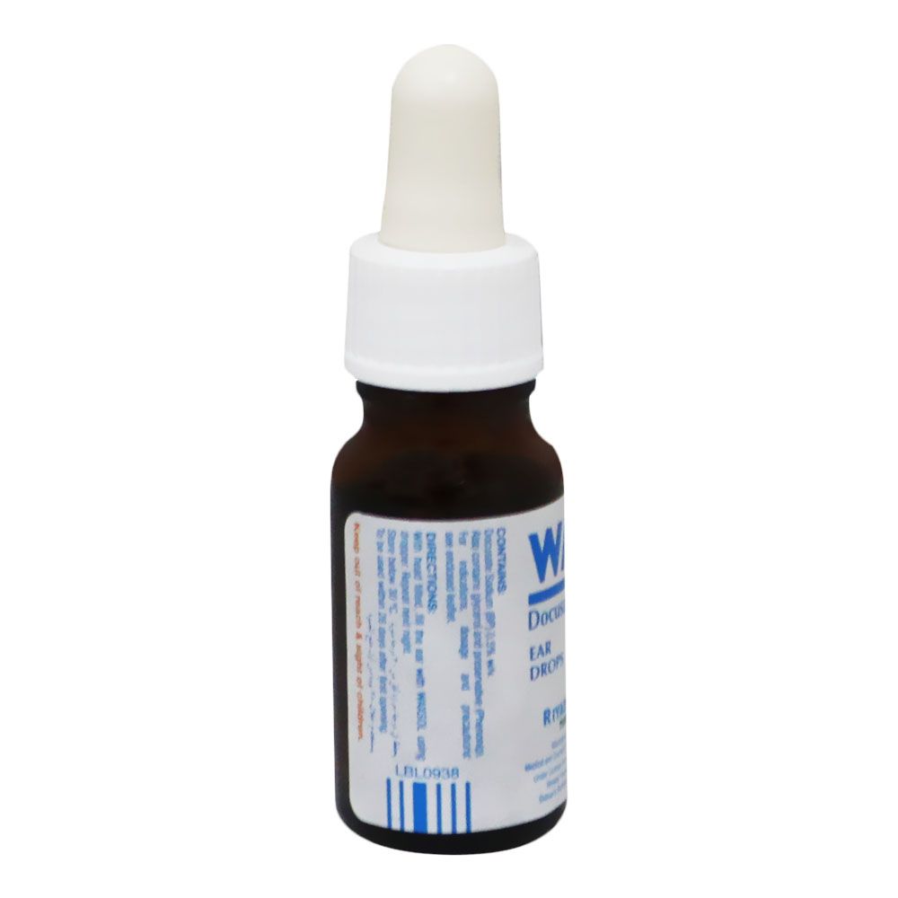 Waxsol, Ear Drops, Ear wax softening drops, 10 ml