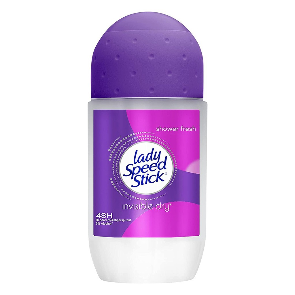 Lady Speed Stick, Invisible Dry Shower Fresh deodorant stick, Fresh scent long-lasting deodorant protection, 40 g