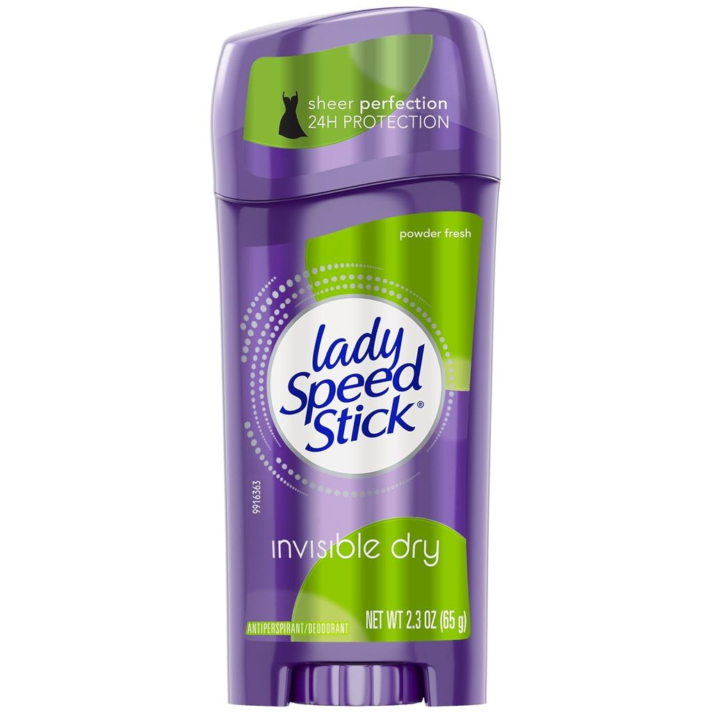 Lady Speed Stick, Invisible Dry Anti-Perspirant Stick, Clear dry antiperspirant for all-day protection, 65 g