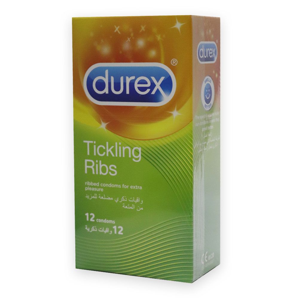Durex Tickling Ribs Condoms 12's