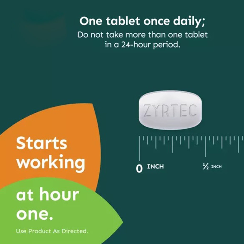 Zyrtec 10 mg 10 Tab