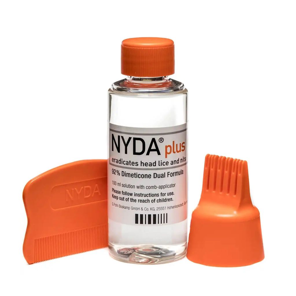 Nyda, Plus spray, Effective treatment for head lice removal, 100ml