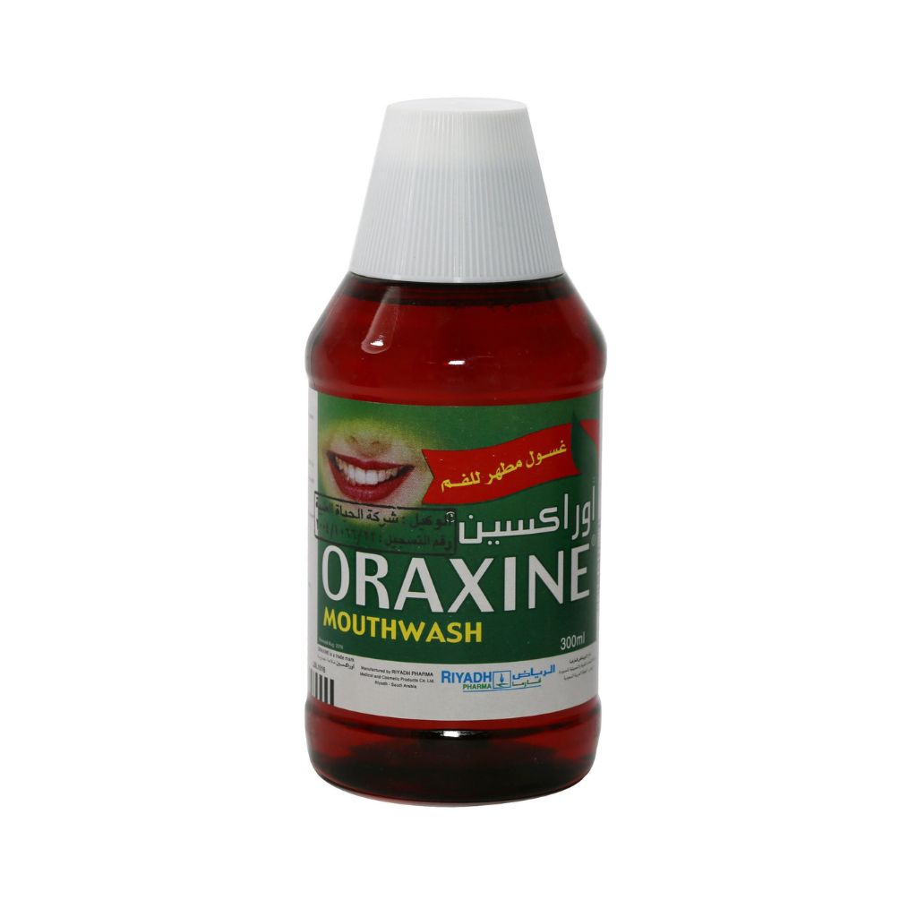 Oraxine, Alcohol-Free Mouthwash, Gentle mouthwash for fresh breath, 300ml