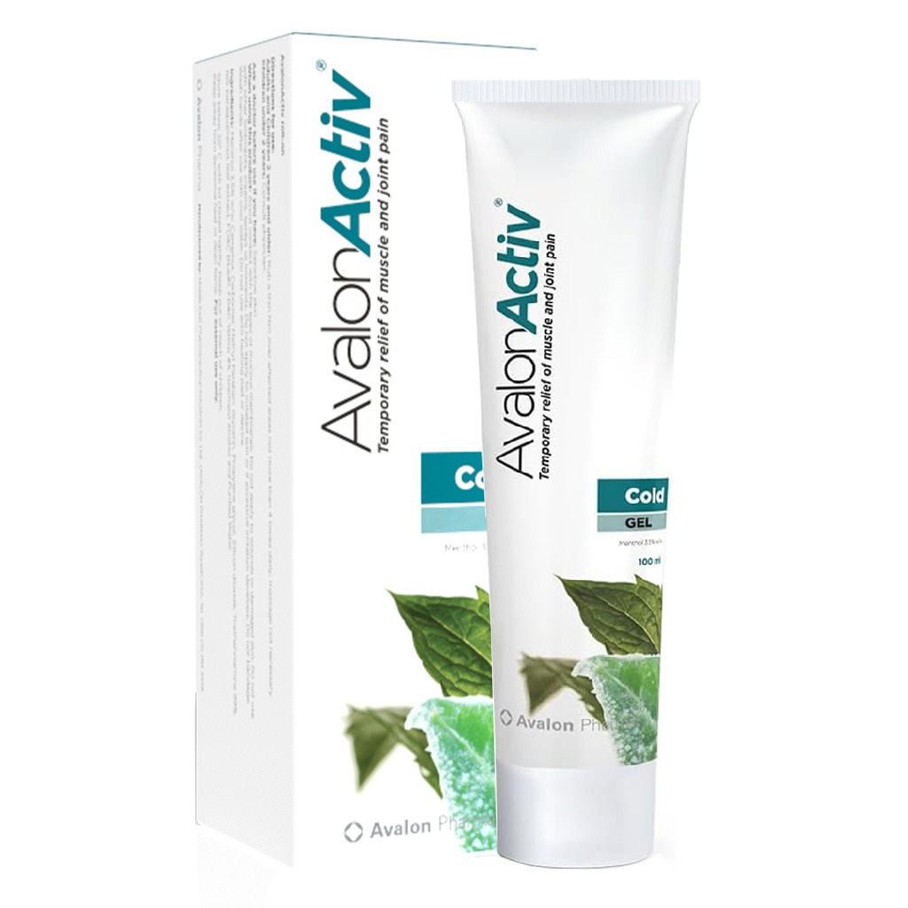 Avalon Activ Cold Gel For Muscle & Joint Pain Relief 100ml
