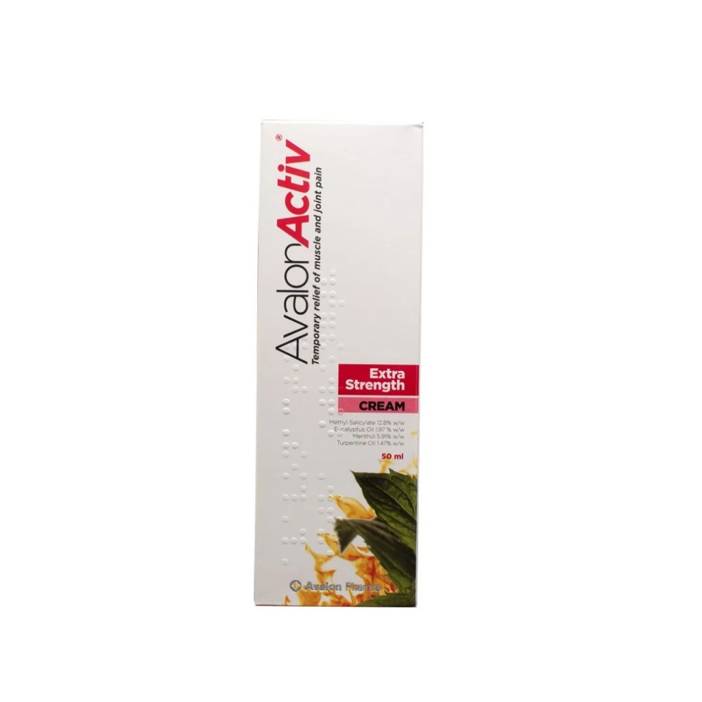 Avalonactiv, Extra Strength Cream, Fast-acting pain relief cream, 100 ml