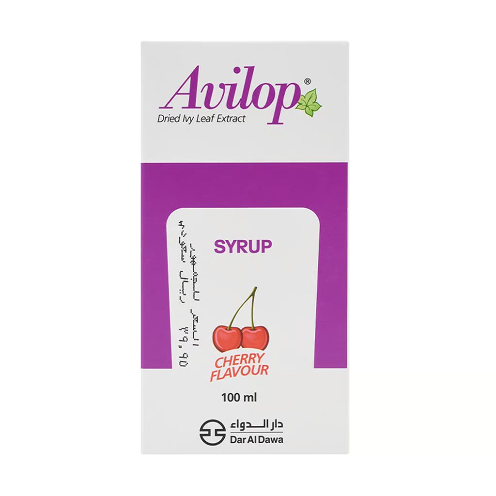Avilop, Syrup, Antihistamine cough-relief syrup, 100 ml