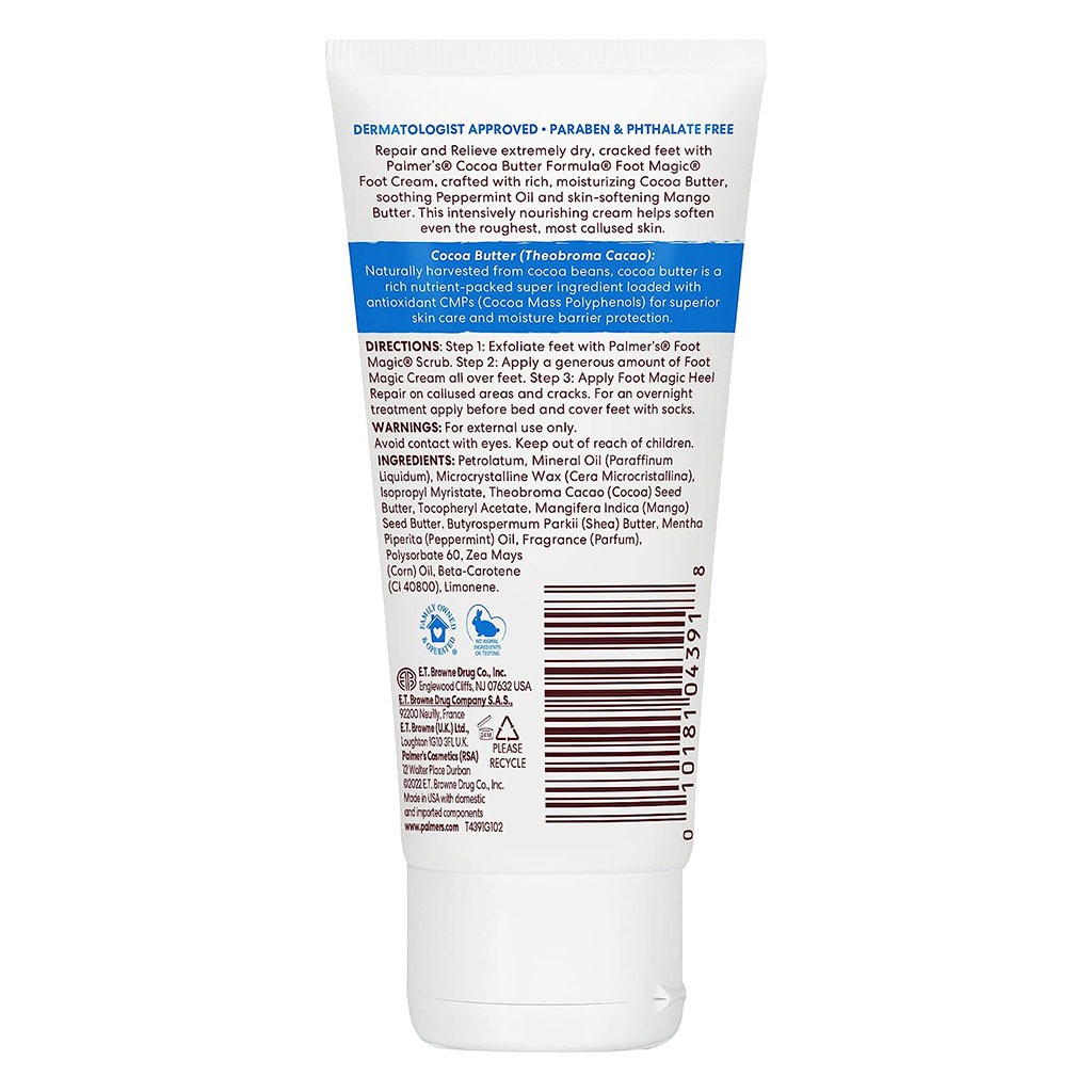 Palmers Cbf Foot Magic Crm 60 G
