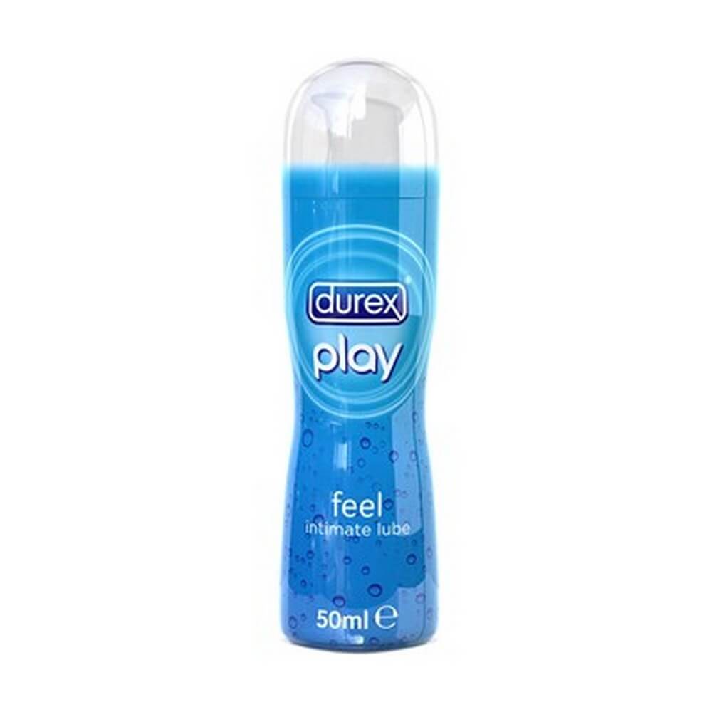 Durex, Play Feel Intimate Lube, Water-based lubricant for enhanced intimacy, 50ml