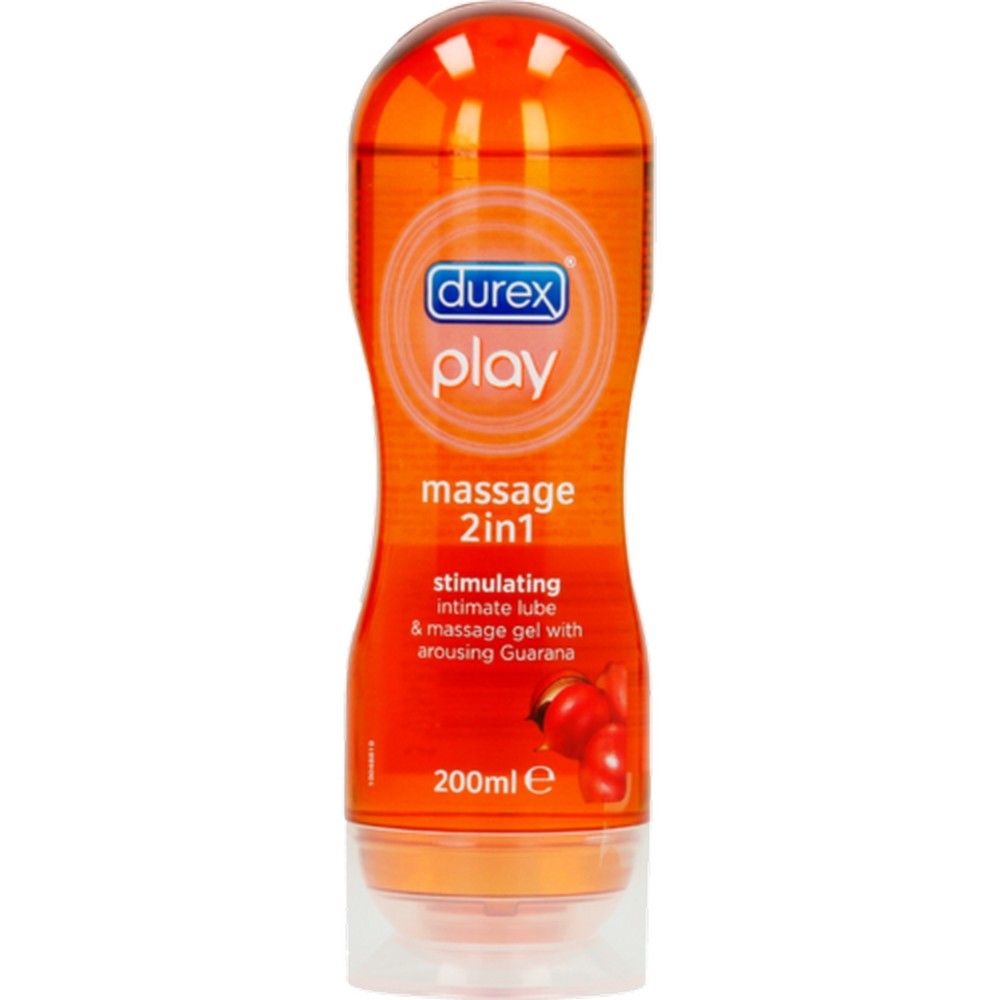 Durex Guarana Play 2-In-1 Stimulating Massage Lube Gel 200ml
