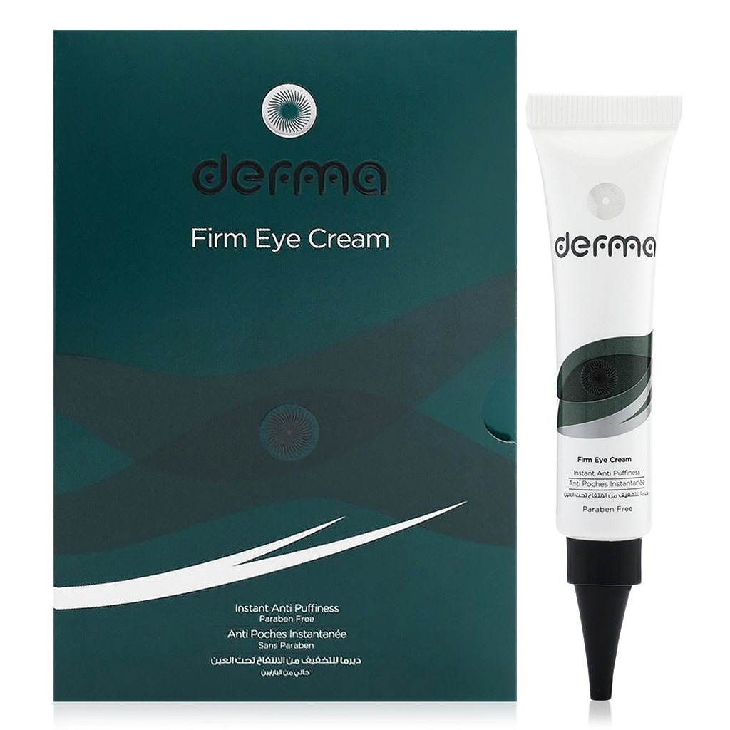 Derma, Firm Eye Cream, Anti-aging eye cream for firming and wrinkle reduction, 15 g