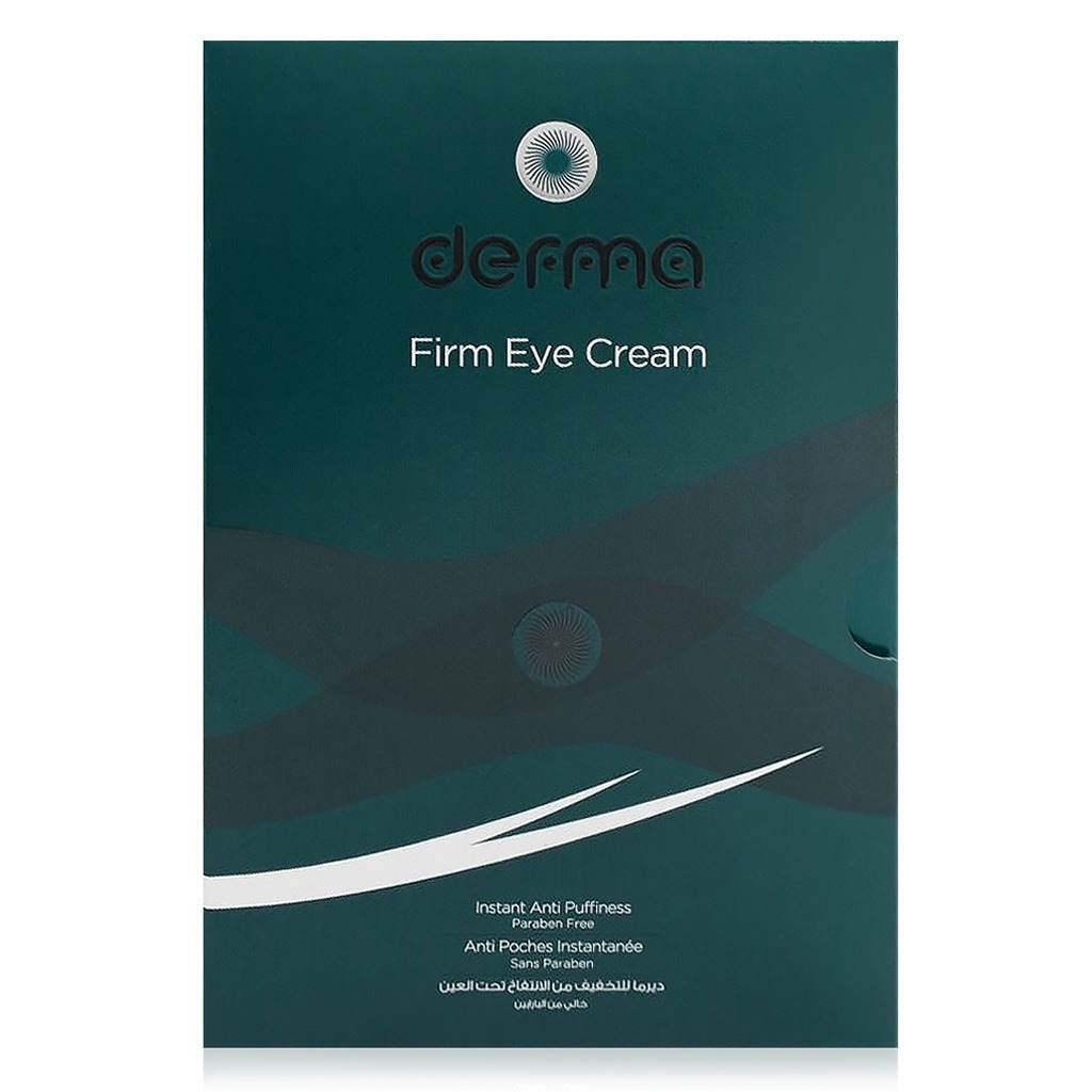 Derma, Firm Eye Cream, Anti-aging eye cream for firming and wrinkle reduction, 15 g
