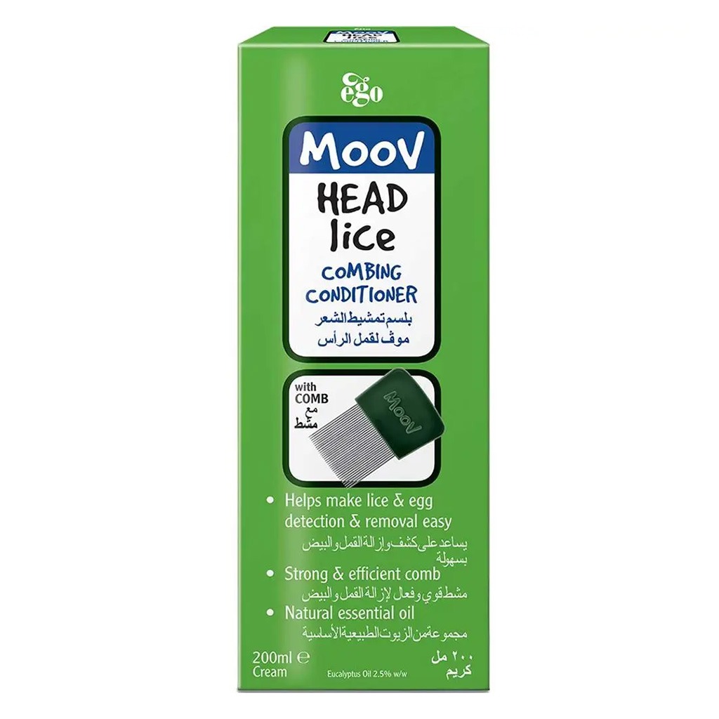Ego Moov Head Lice Combing Conditioner 200ml