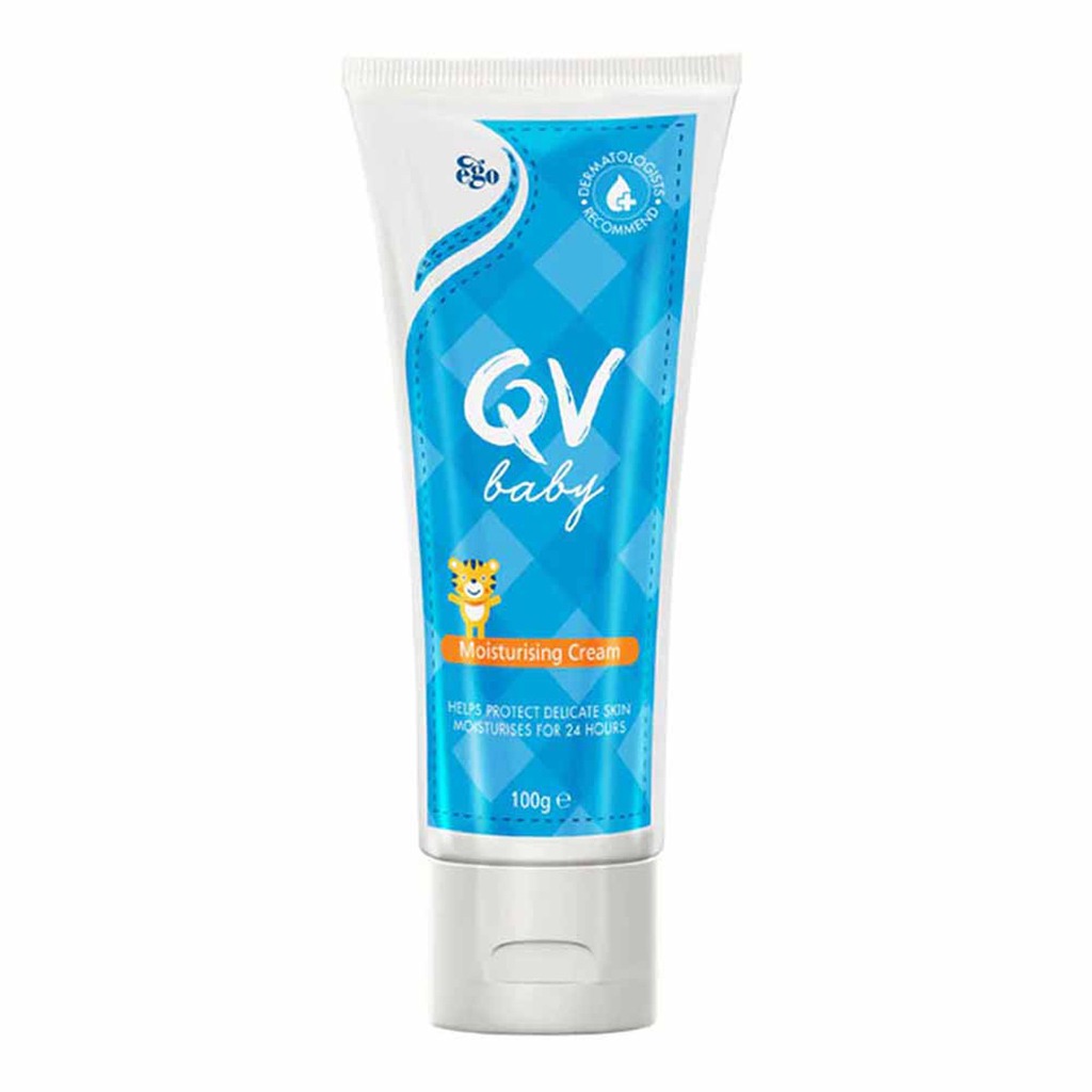Ego QV, Baby Moisturising Cream, Soothes and protects delicate baby skin, 100g
