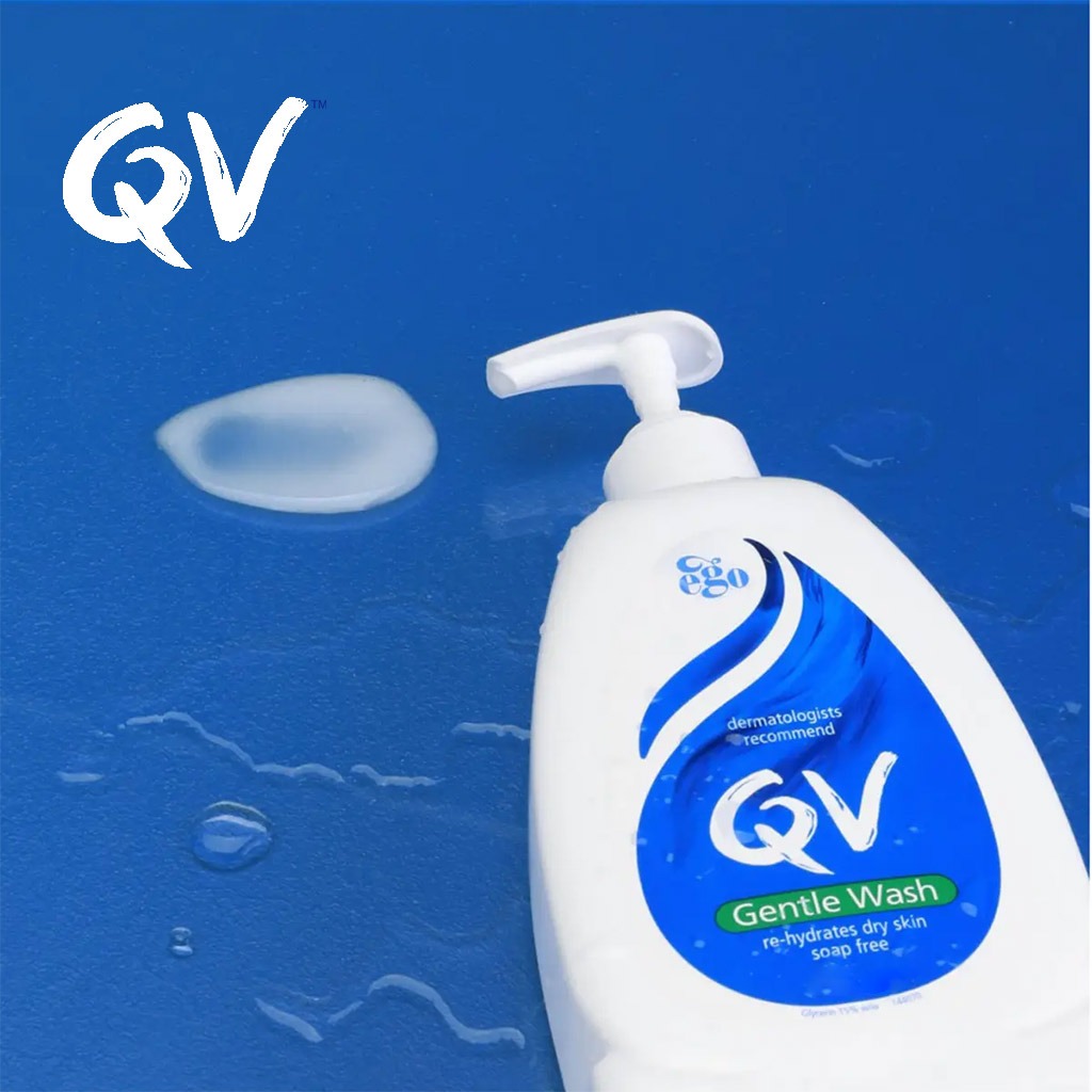 Ego QV, Gentle Body Wash for Dry Skin, Mild cleansing with moisturizing properties, 250ml