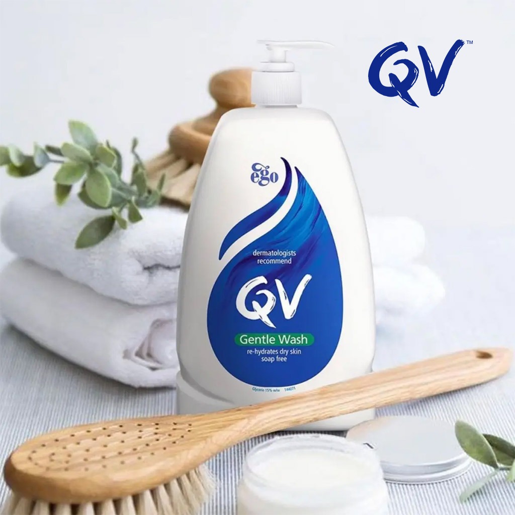 Ego QV, Gentle Body Wash for Dry Skin, Mild cleansing with moisturizing properties, 250ml