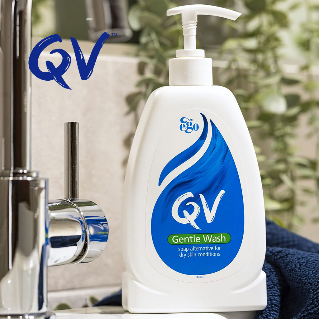 Ego QV, Gentle Body Wash for Dry Skin, Mild cleansing with moisturizing properties, 250ml
