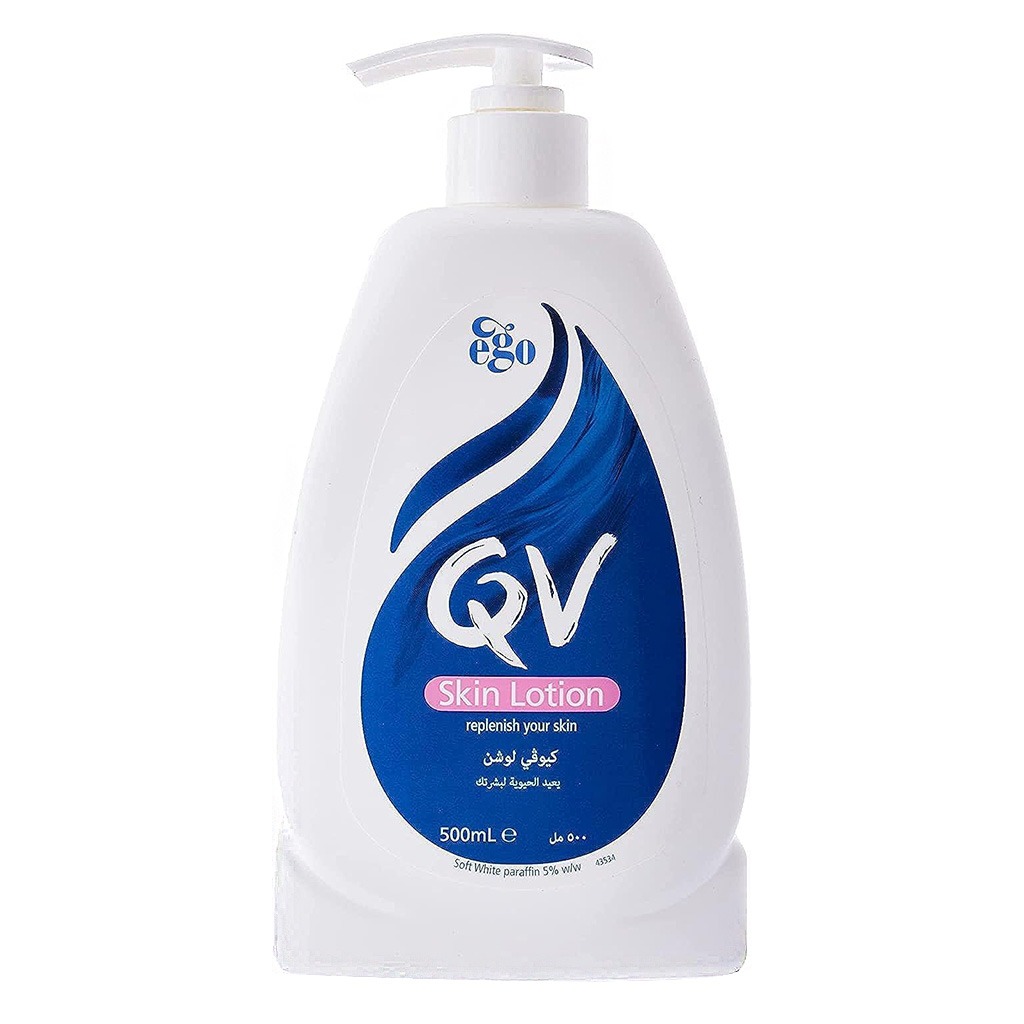 Ego QV, Skin Lotion Moisturizer, Hydrating lotion for dry and sensitive skin, 500 ml